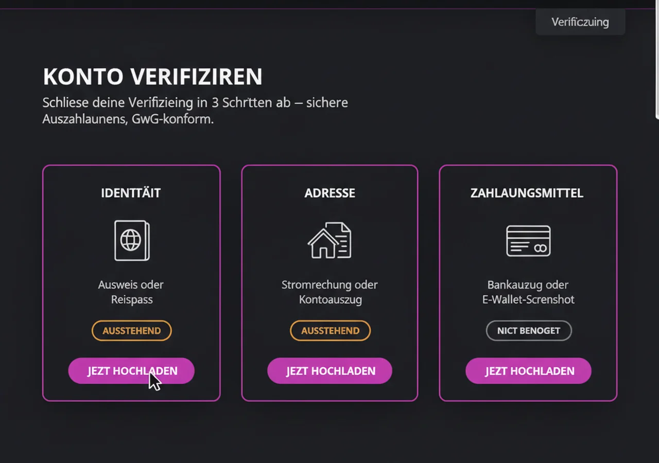 Konto-Verifizierung (KYC) – Romibet